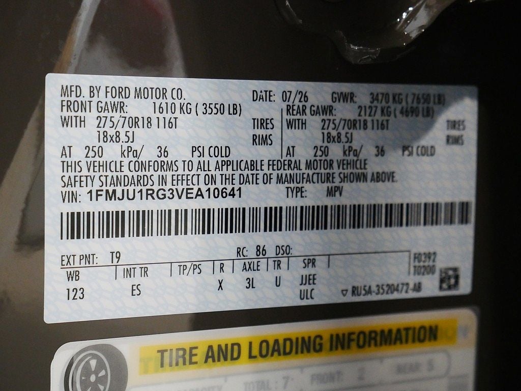 2027 Ford Expedition Tremor 4WD