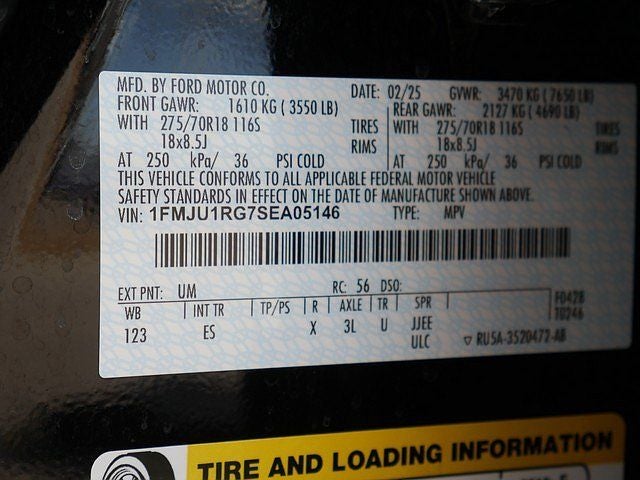 2025 Ford Expedition Tremor 4WD