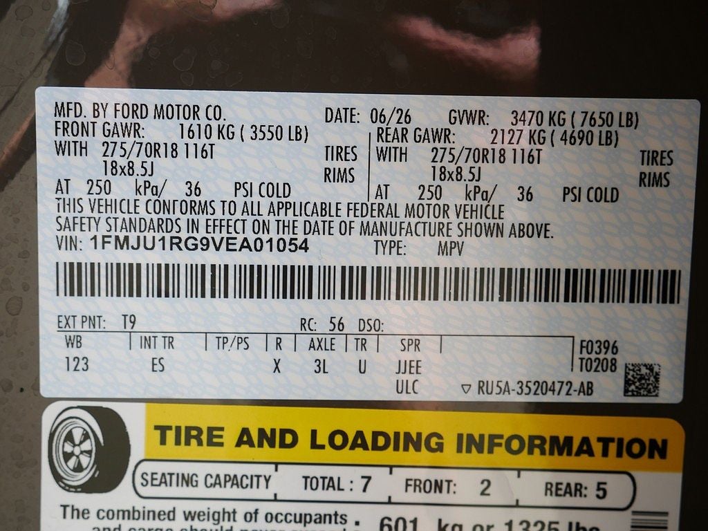 2027 Ford Expedition Tremor 4WD
