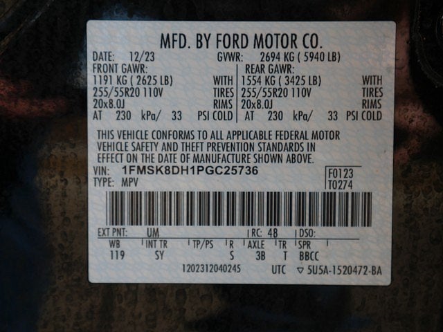 2023 Ford Explorer XLT AWD