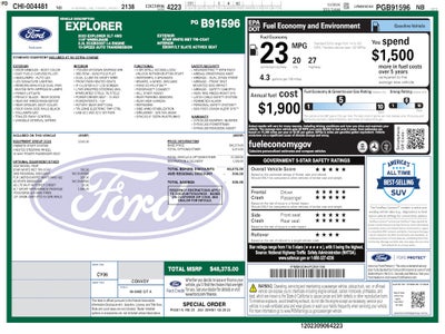 2023 Ford Explorer XLT AWD 202A