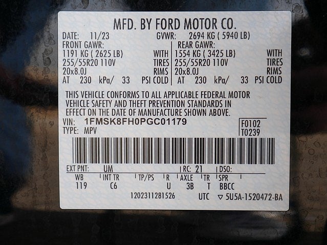 2023 Ford Explorer Limited AWD