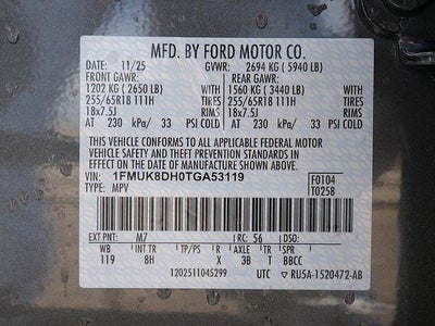 2026 Ford Explorer Active 4WD