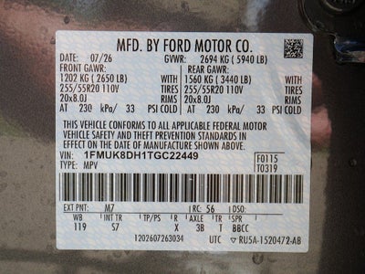 2026 Ford Explorer Active 4WD