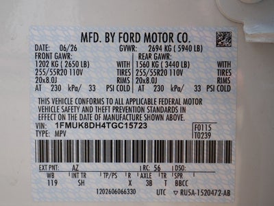 2026 Ford Explorer Active 4WD