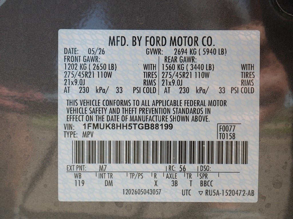 2026 Ford Explorer Platinum 4WD