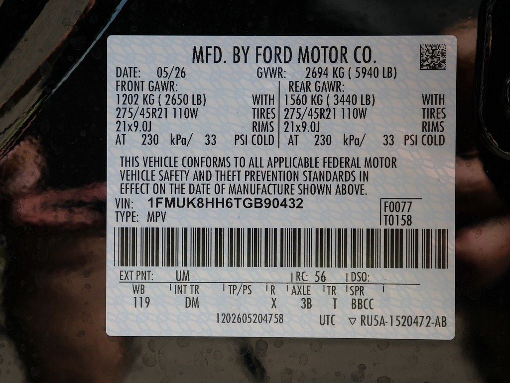 2026 Ford Explorer Platinum 4WD