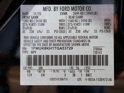 2026 Ford Explorer ST-Line 4WD