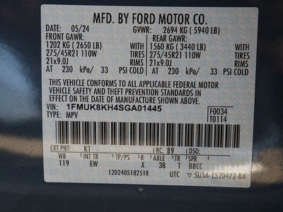 2025 Ford Explorer ST-Line AWD