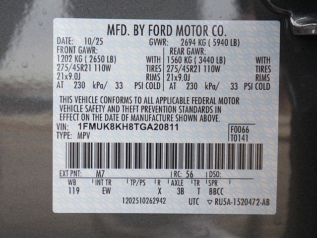 2026 Ford Explorer ST-Line 4WD