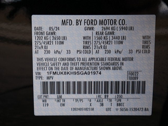 2025 Ford Explorer ST-Line AWD