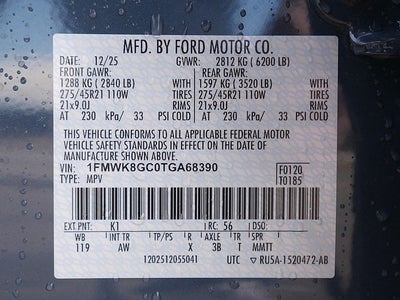 2026 Ford Explorer ST 4WD