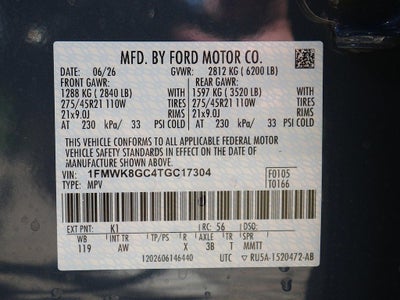 2026 Ford Explorer ST 4WD