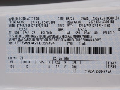 2026 Ford F-250SD XL CREW 4WD