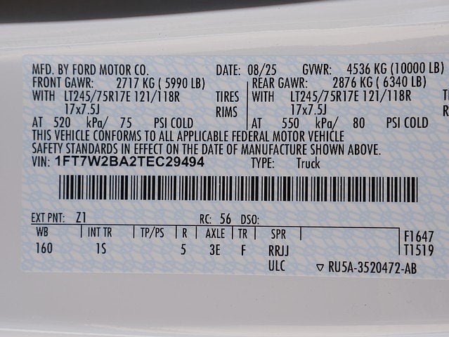 2026 Ford F-250SD XL CREW 4WD