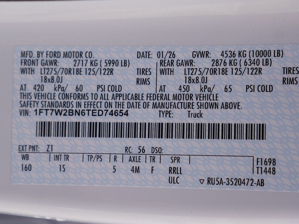 2026 Ford F-250SD XL CREW 4WD