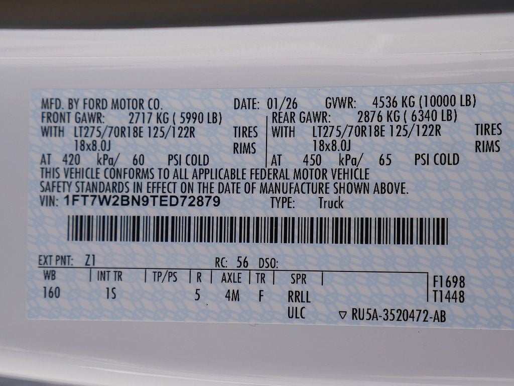 2026 Ford F-250SD XL CREW 4WD