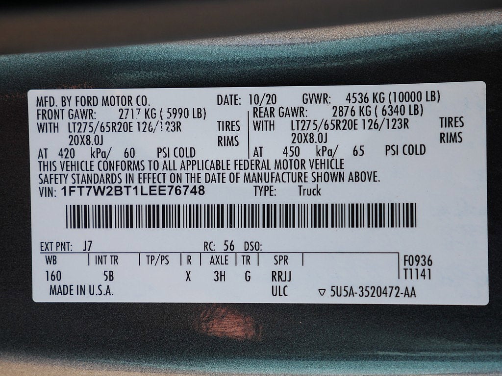 2020 Ford F-250SD Lariat CREW 6.7
