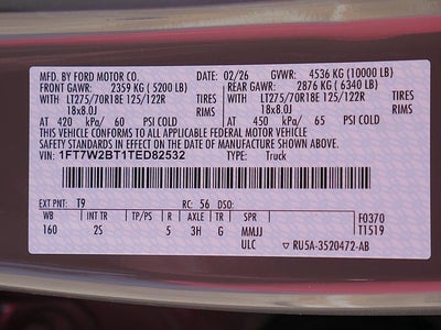 2026 Ford F-250SD XLT CREW 4WD