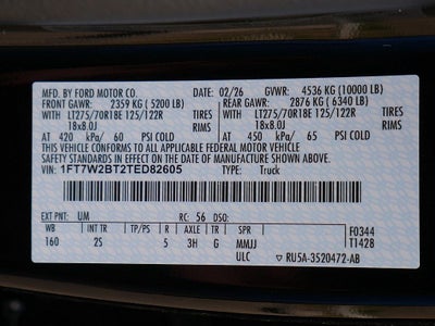 2026 Ford F-250SD XLT CREW 4WD