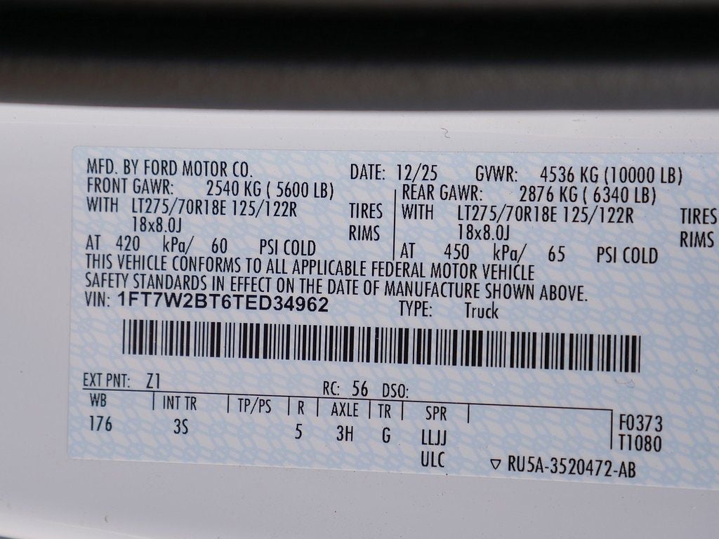 2026 Ford F-250SD XLT CREW 4WD