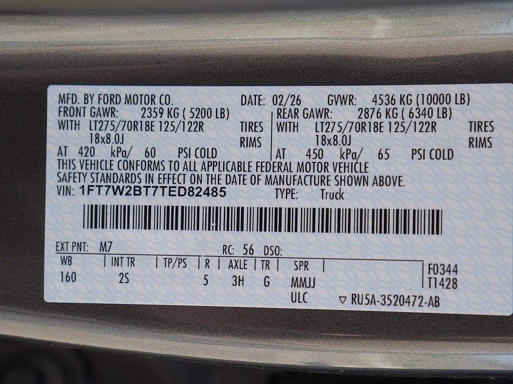 2026 Ford F-250SD XLT CREW 4WD