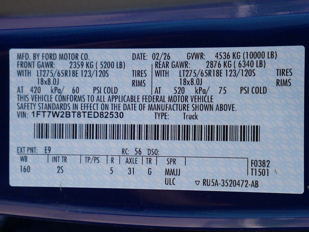 2026 Ford F-250SD XLT CREW 4WD