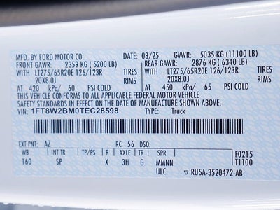 2026 Ford F-250SD King Ranch CREW 4WD