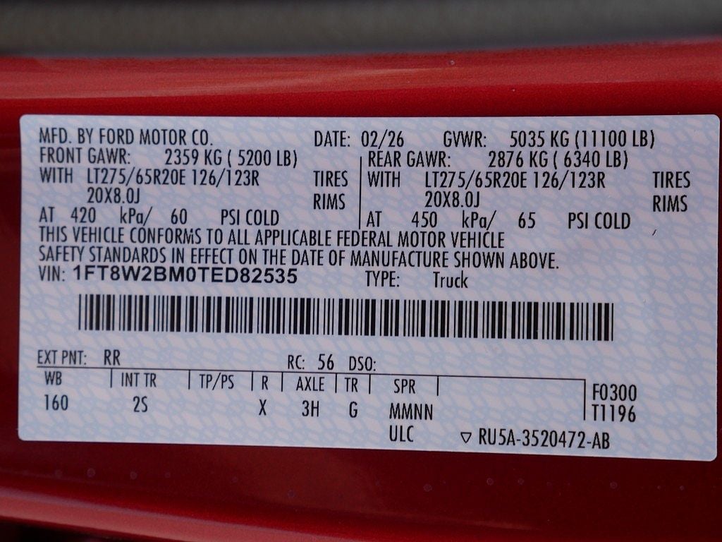 2026 Ford F-250SD XLT CREW 4WD