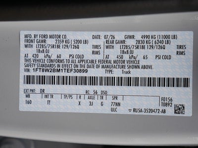 2026 Ford F-250SD Platinum CREW 4WD