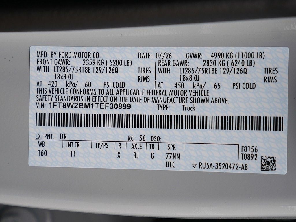 2026 Ford F-250SD Platinum CREW 4WD