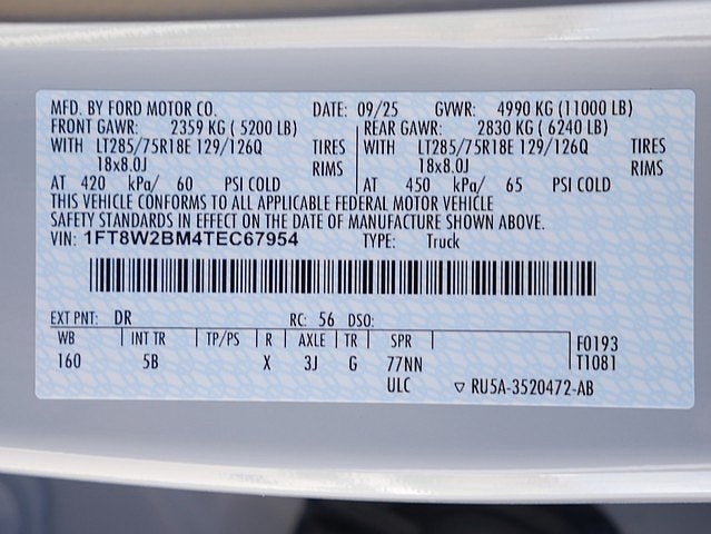 2026 Ford F-250SD Lariat CREW 4WD