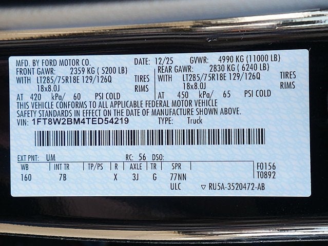 2026 Ford F-250SD Platinum CREW 4WD