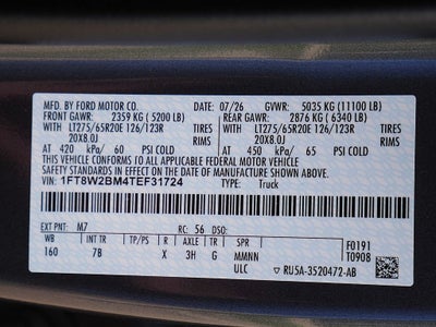 2026 Ford F-250SD Platinum CREW 4WD