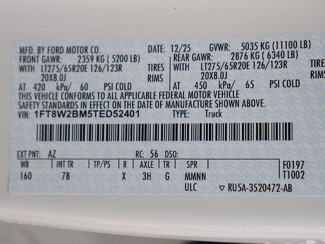 2026 Ford F-250SD Platinum CREW 4WD