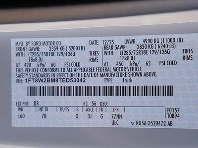 2026 Ford F-250SD Platinum CREW 4WD