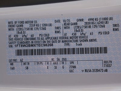 2026 Ford F-250SD Lariat CREW 4WD