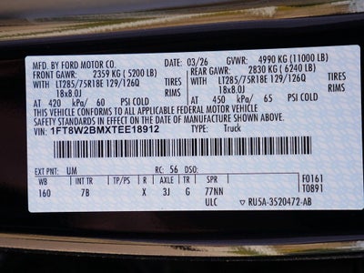 2026 Ford F-250SD Platinum CREW 4WD
