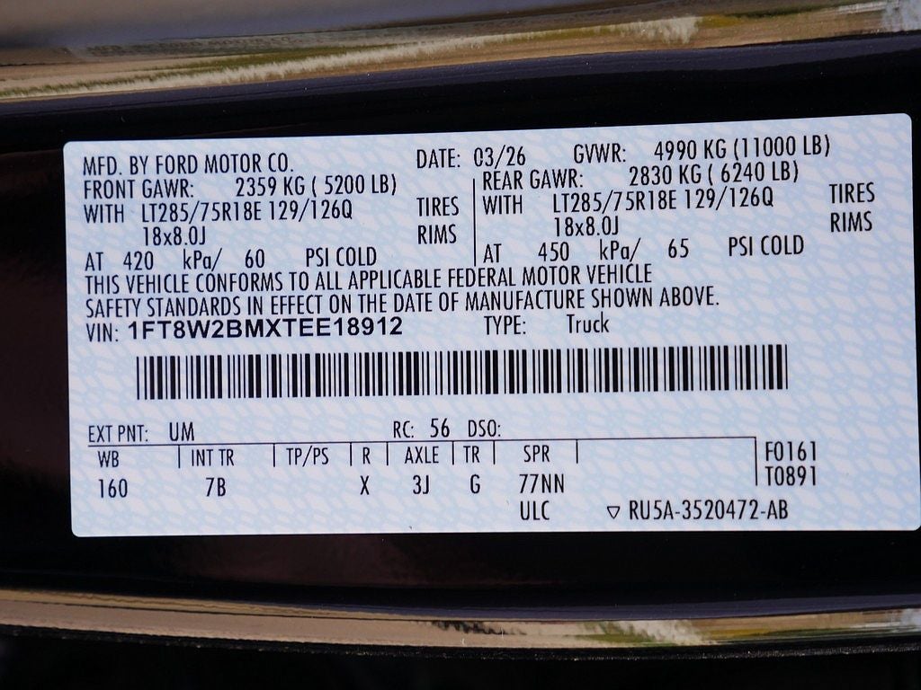 2026 Ford F-250SD Platinum CREW 4WD