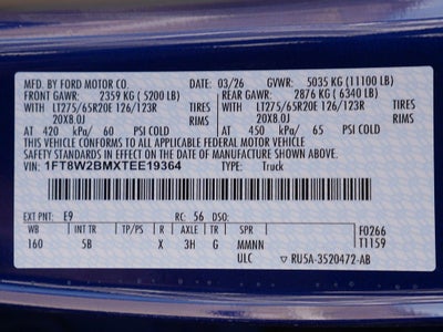 2026 Ford F-250SD Lariat CREW 4WD