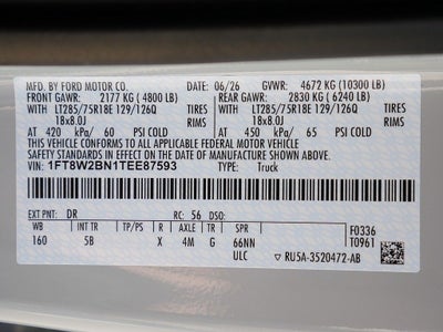 2026 Ford F-250SD Lariat CREW 4WD