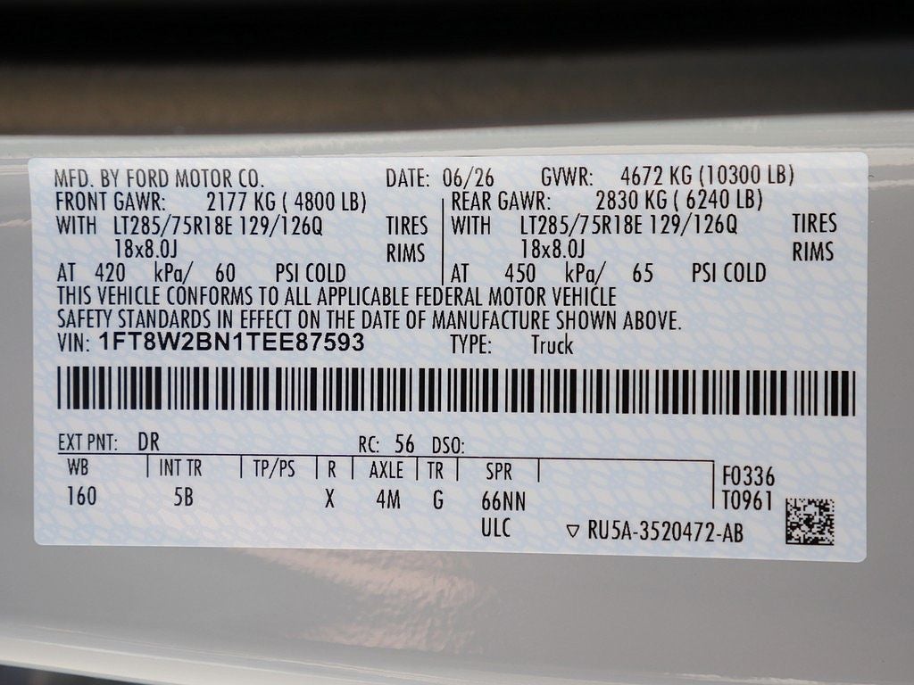 2026 Ford F-250SD Lariat CREW 4WD