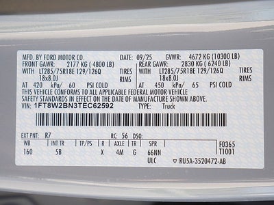 2026 Ford F-250SD Lariat CREW 4WD