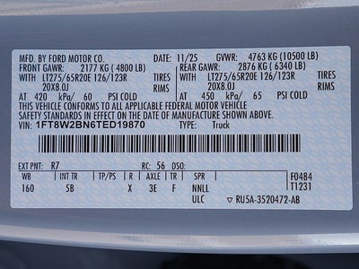 2026 Ford F-250SD Lariat CREW 4WD