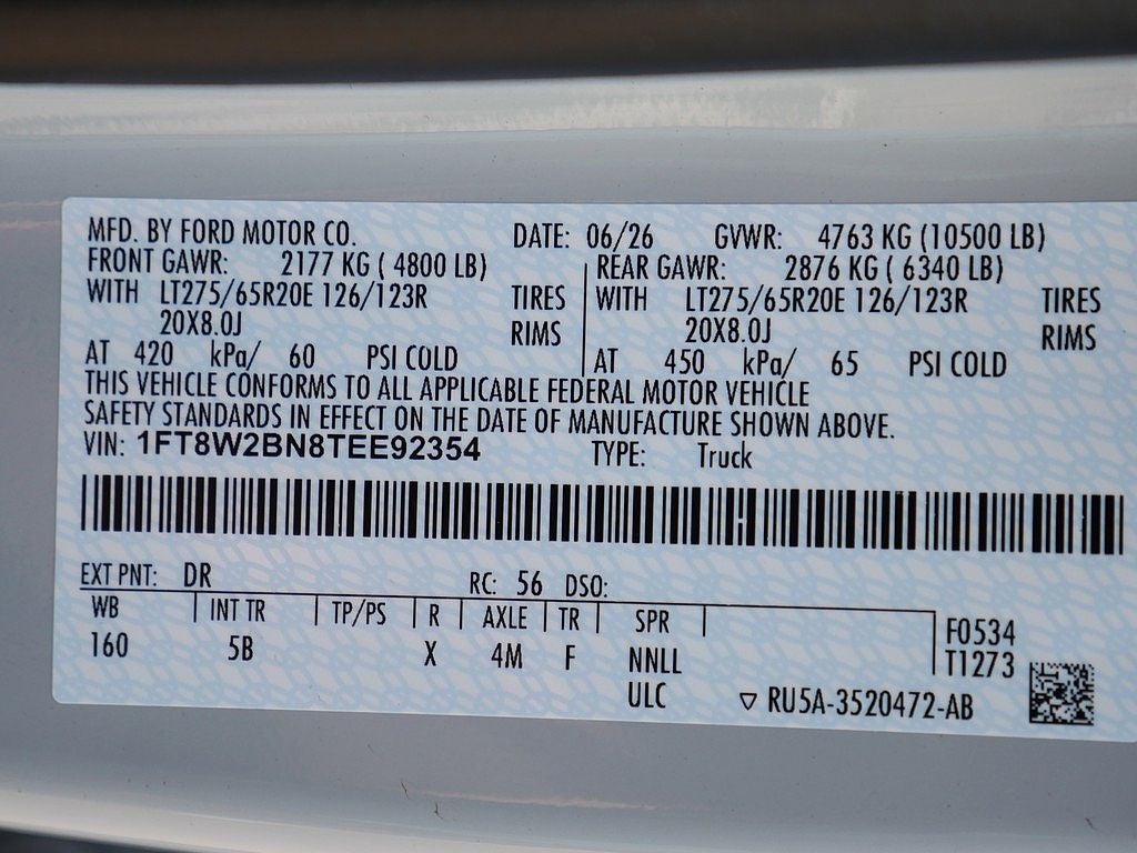 2026 Ford F-250SD Lariat CREW 4WD