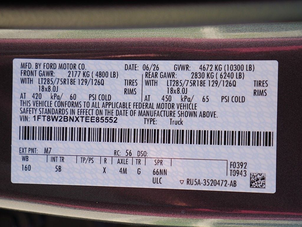 2026 Ford F-250SD Lariat CREW 4WD