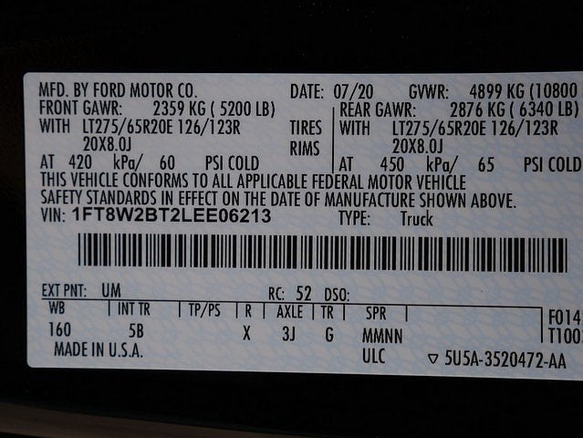 2020 Ford F-250SD Lariat CREW 6.7