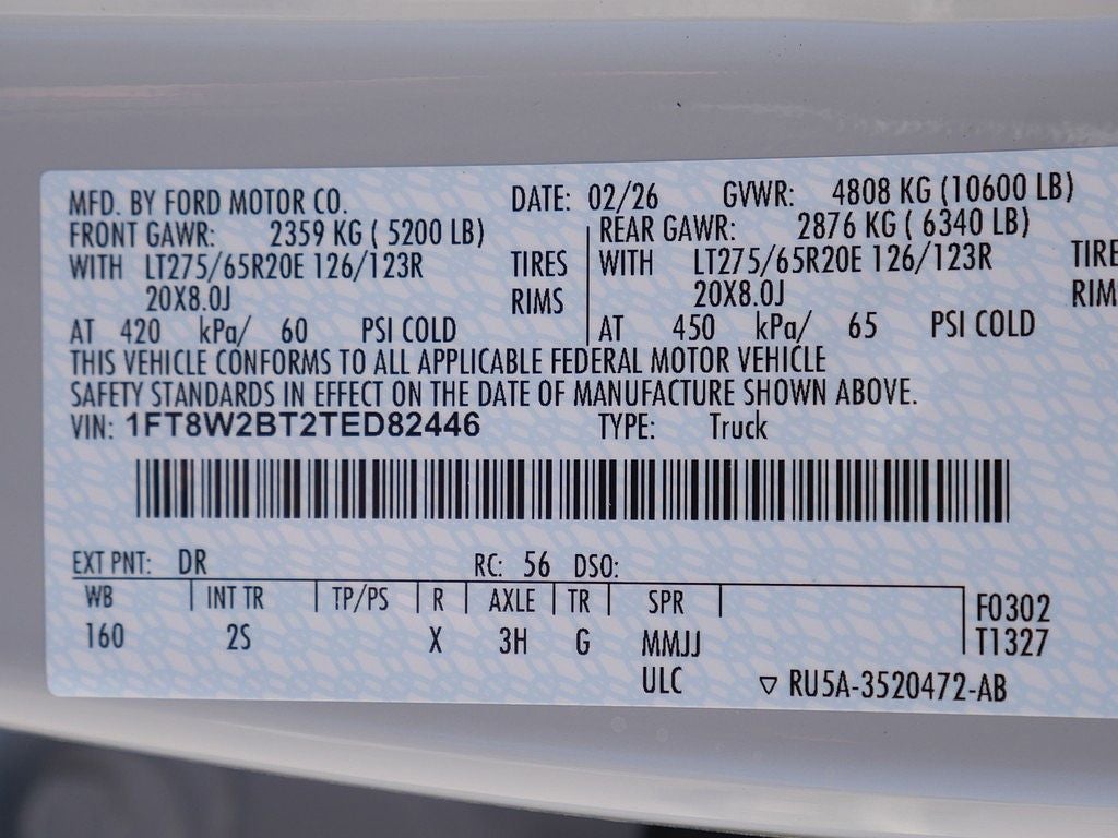 2026 Ford F-250SD XLT CREW 4WD