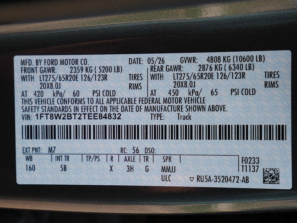 2026 Ford F-250SD Lariat CREW 4WD