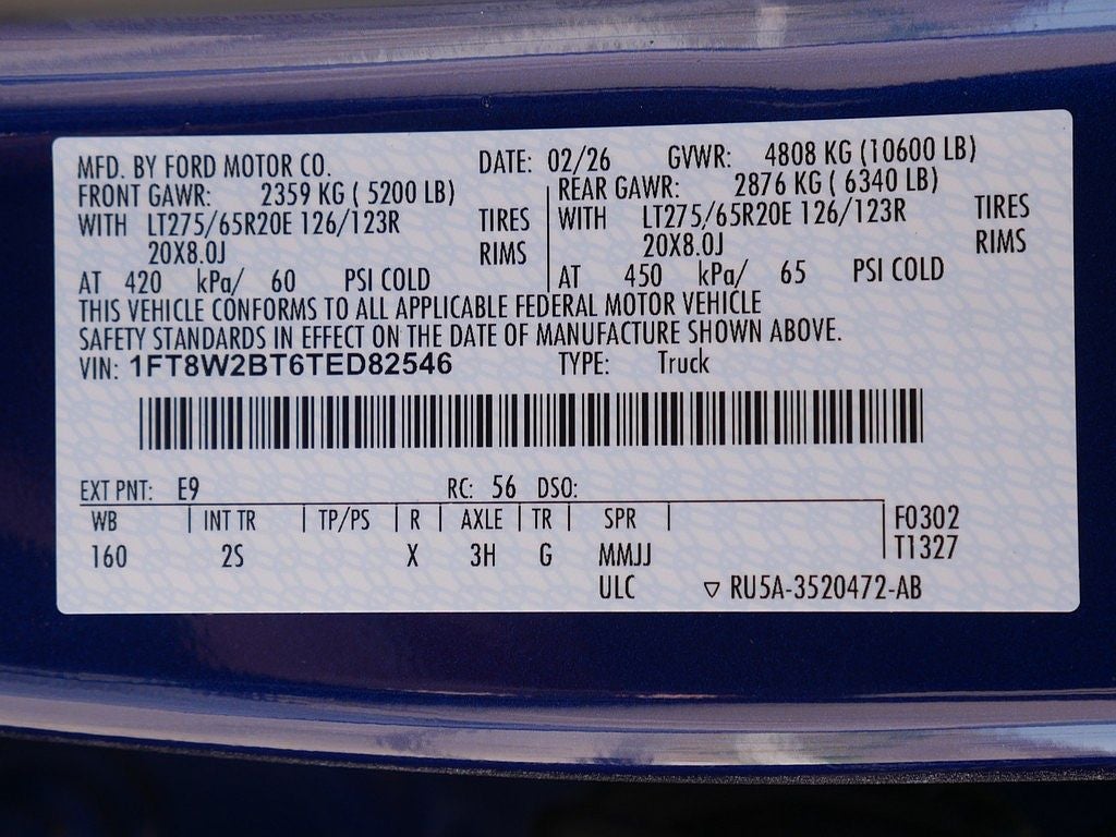 2026 Ford F-250SD XLT CREW 4WD